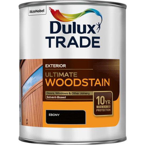 Dulux Trade Ultimate Woodstain Ebony 1 Litre
