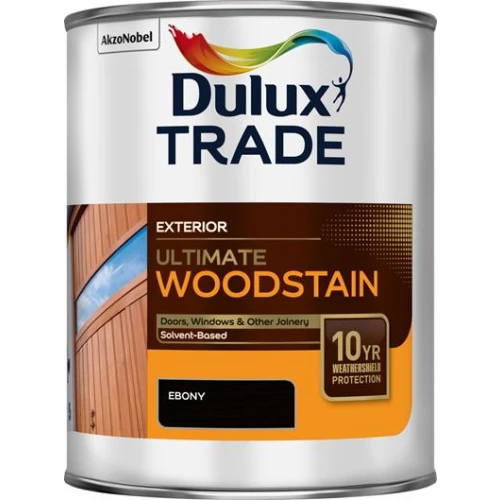 Dulux Trade Ultimate Woodstain Ebony 1 Litre