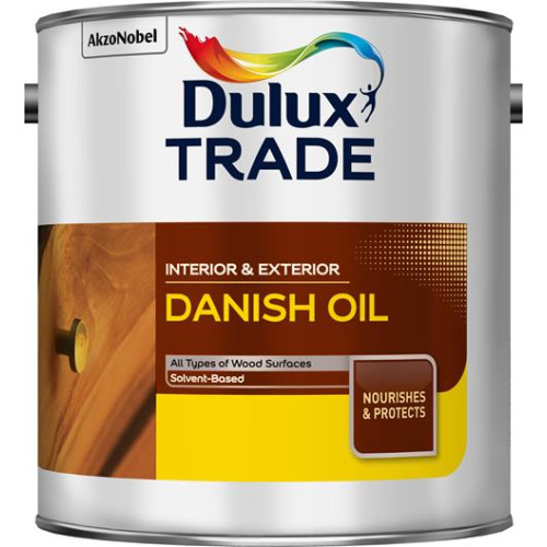 Dulux Trade Danish Oil Clear 2.5 Litres