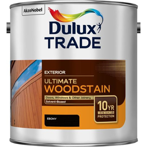 Dulux Trade Ultimate Woodstain Ebony 2.5 Litres