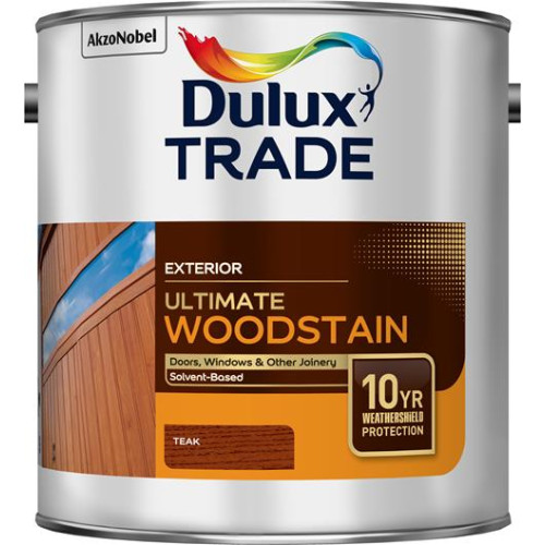 Dulux Trade Ultimate Woodstain Teak 2.5 Litres