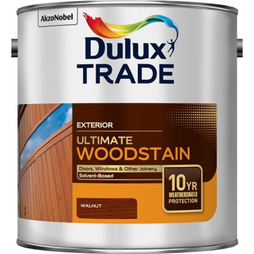 Dulux Trade Ultimate Woodstain Walnut 2.5 Litres