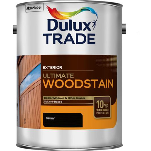 Dulux Trade Ultimate Woodstain Ebony 5 Litres
