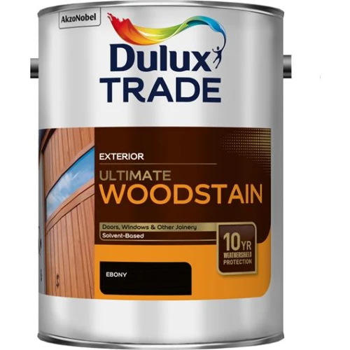 Dulux Trade Ultimate Woodstain Ebony 5 Litres