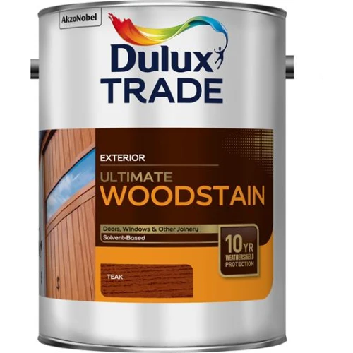 Dulux Trade Ultimate Woodstain Teak 5 Litres