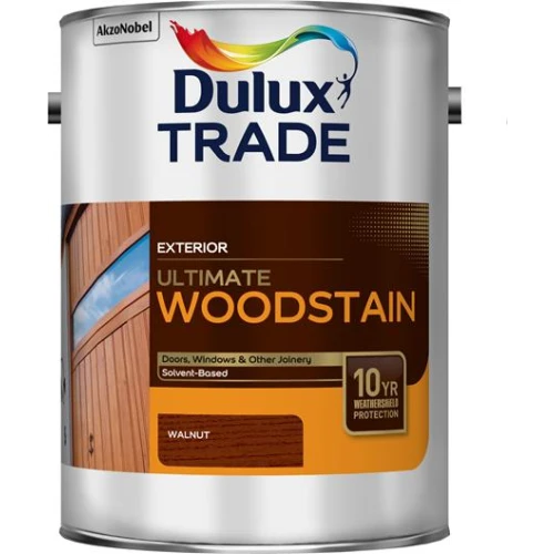 Dulux Trade Ultimate Woodstain Walnut 5 Litres