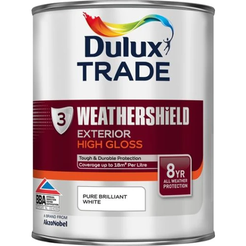 Dulux Trade WEATHERSHIELD GLOSS PBW 1L