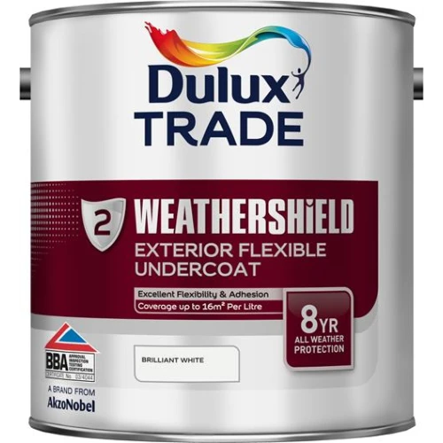 Dulux Trade WEATHERSHIELD UNDERCOAT B/WHITE 2.5L