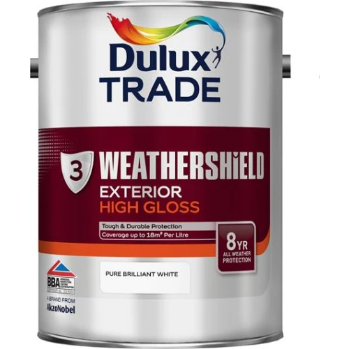 Dulux Trade WEATHERSHIELD GLOSS PBW 5L