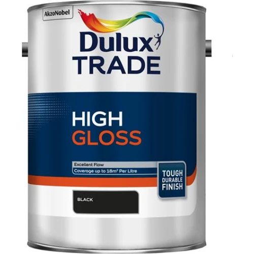 Dulux Trade HIGH GLOSS BLACK 5L