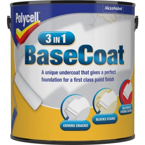 Polycell 3 In 1 Basecoat 2.5L