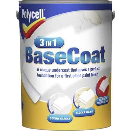 Polycell 3 In 1 Basecoat 5L