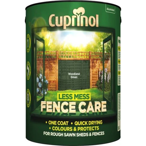 Cuprinol Less Mess Fence Care W/Land Green 5L