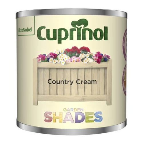 Cuprinol Garden Shades Tester Country Cream 125ml