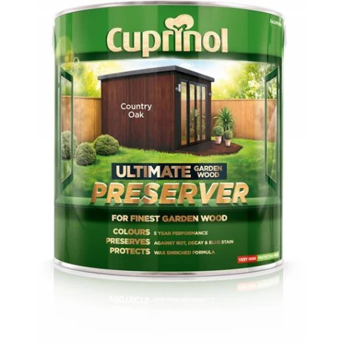 Cuprinol GARDEN/WOOD PRESERVER COUNTRY OAK 4L