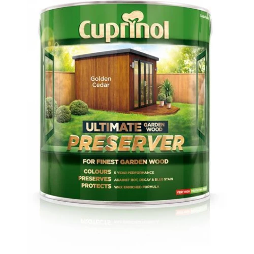 Cuprinol Garden/Wood Preserver Golden Cedar 1L