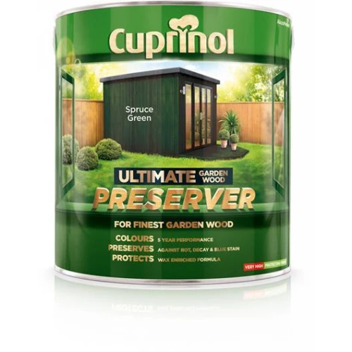 Cuprinol Garden/Wood Preserver Spruce Green1 Litre