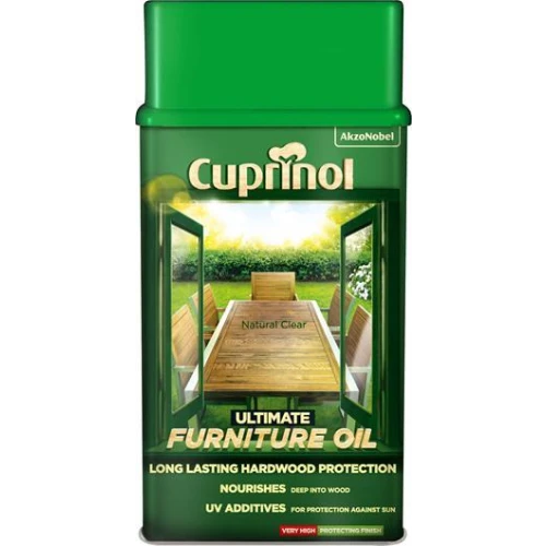 Cuprinol Ultimate Furniture Oil Nat/Clear 1L