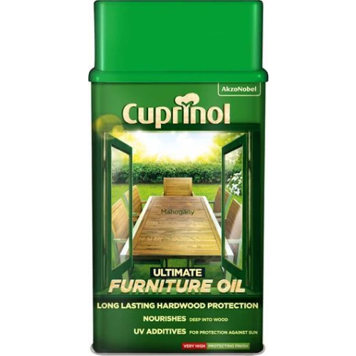 Cuprinol Ultimate Furniture Oil Mahogany 1L