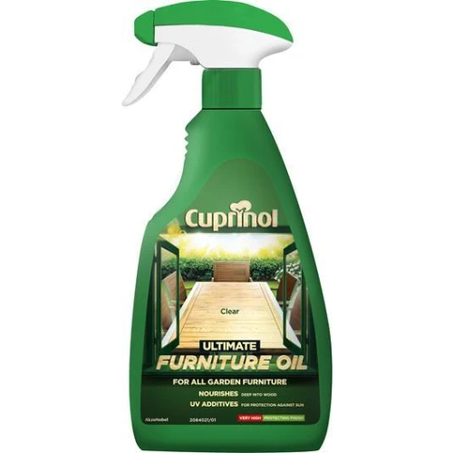 Cuprinol Ultimate Furniture Oil Spray Clr 500Ml