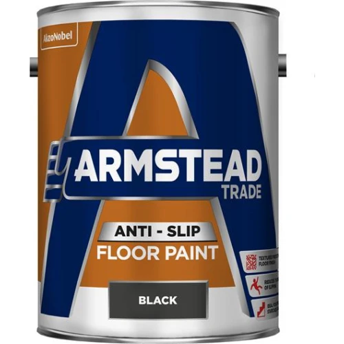 Armstead Trade ANTI SLIP FLOOR PAINT BLACK 5L