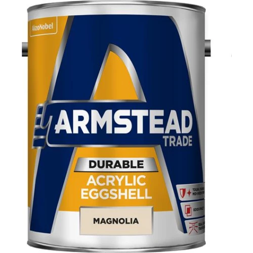 Armstead Trade ACRYLIC EGGSHELL MAGNOLIA 5L