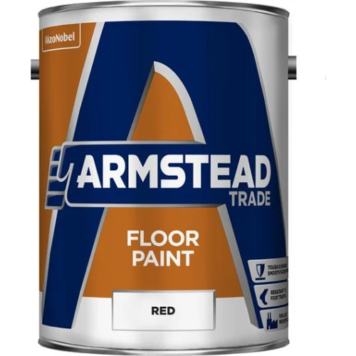 Armstead Trade FLOOR PAINT RED 5L