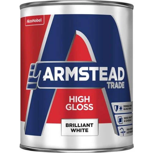 Armstead Trade HIGH GLOSS B/WHITE 1L