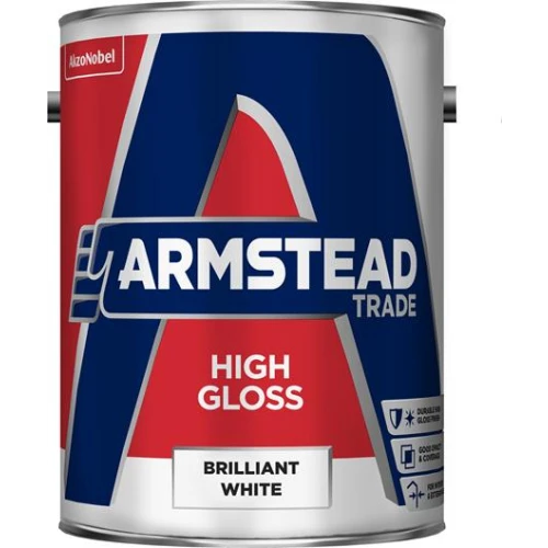 Armstead Trade HIGH GLOSS B/WHITE 5L