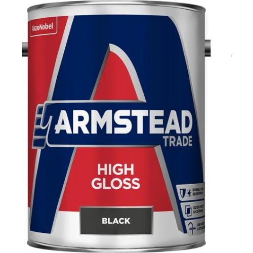 Armstead Trade HIGH GLOSS BLACK 5L