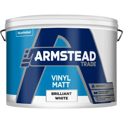 Armstead Trade Vinyl MATT B/WHITE 10L