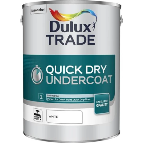 Dulux Trade Quick Dry Undercoat White 5 Litres