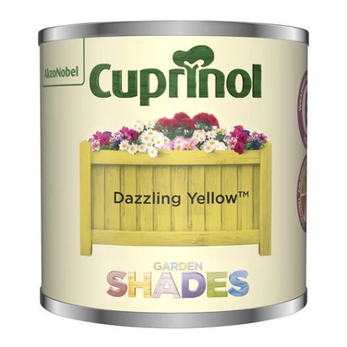Cuprinol Garden Shades Dazzling Yellow 125ml
