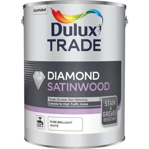 Dulux Trade Diamond Satinwood Pbw 5L
