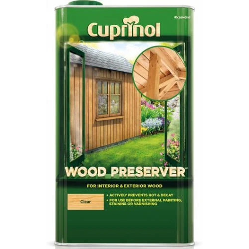 Cuprinol WOOD PRESERVER CLEAR 5L