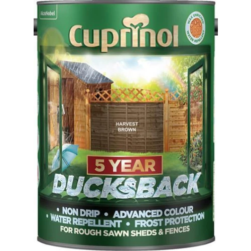 Cuprinol DUCKSBACK HARVEST BROWN 5L