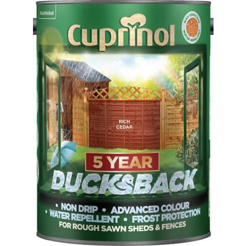 Cuprinol DUCKSBACK RICH CEDAR 5L