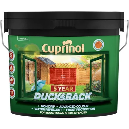 Cuprinol DUCKSBACK RICH CEDAR 9L