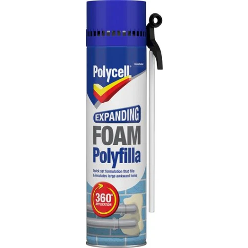 Polycell Expanding Foam Filler 500ml
