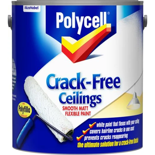 Polycell CRACK FREE CEILINGS SMOOTH MATT 2.5L