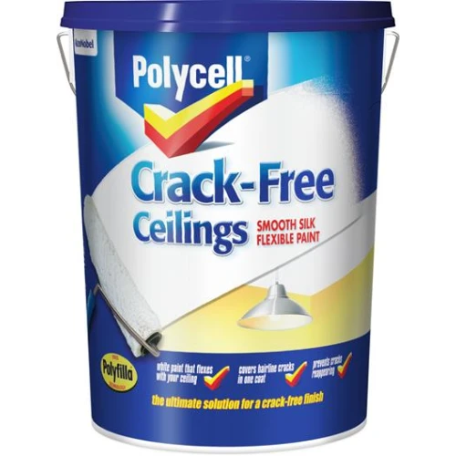 Polycell CRACK FREE CEILINGS SMOOTH SILK 5L