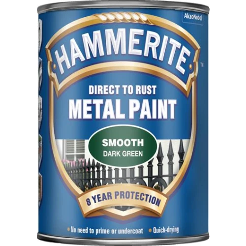 Hammerite METAL PAINT SMOOTH DARK GREEN 750ML