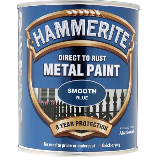Hammerite METAL PAINT SMOOTH BLUE 750ML