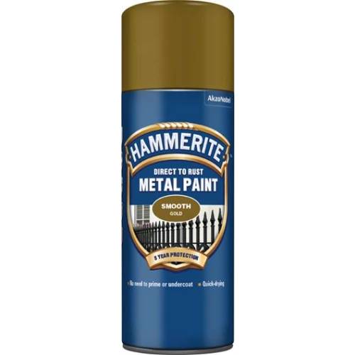Hammerite METAL PAINT SMOOTH GOLD AERO 400ML