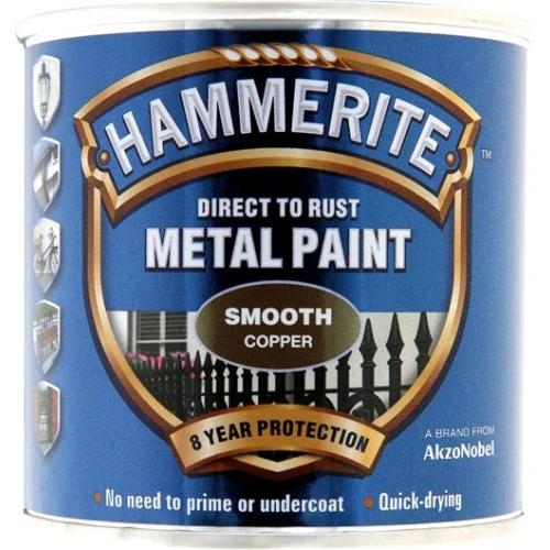 Hammerite METAL PAINT SMOOTH COPPER 250ML