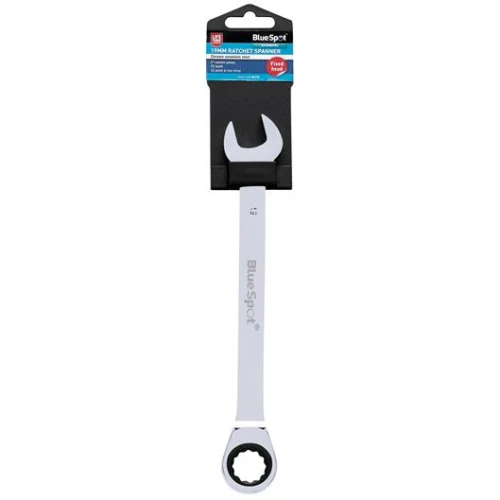 Blue Spot Tools 19mm Ratchet Spanner Fixed Head
