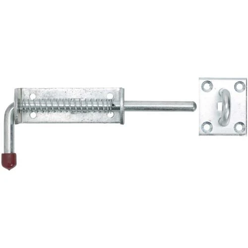 12mm Spring Loaded Animal Bolt Zinc Plated