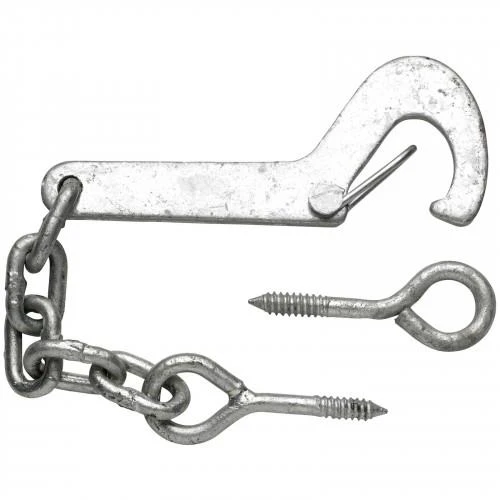 150mm 6" Safety Gate Hook & Eye Galvanised