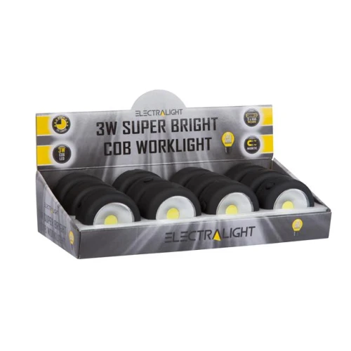 Blue Spot Tools Electralight 3 Watt COB Round Work Light