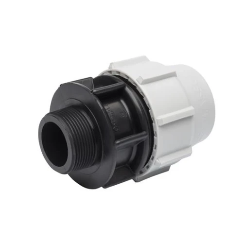 Plasson 20mm x 1/2" Male Straight Coupler